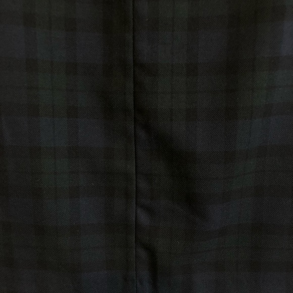 Zara Strapless Plaid Dress with Side Zippers Size XS - Picture 4 of 6